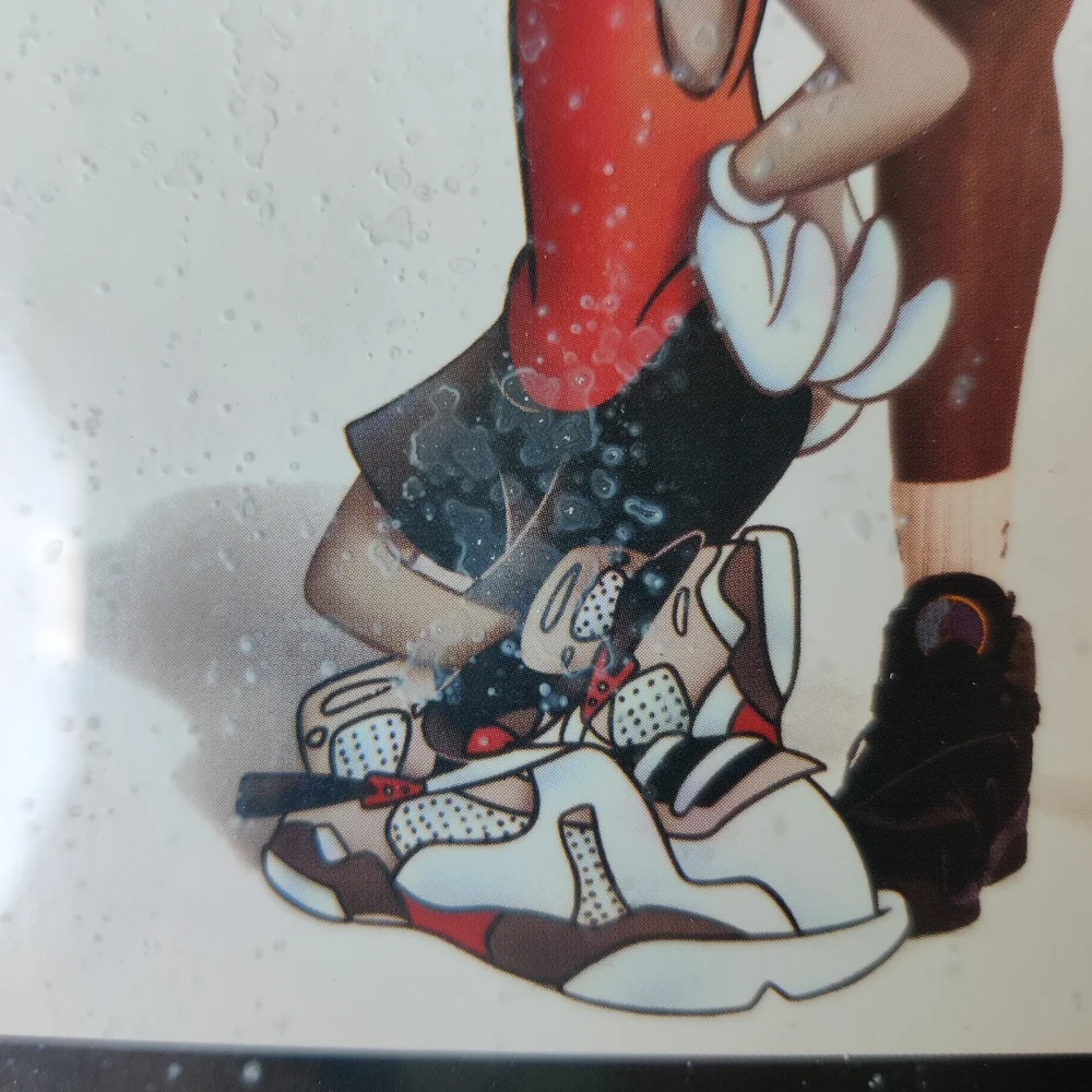Nike Aerospace Poster Best on Earth Mars Jordan Bugs Bunny Marvin Space Jam 8x10